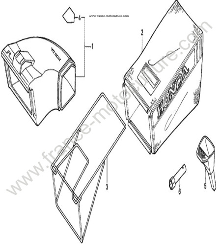 Sac a herbe HONDA HR216