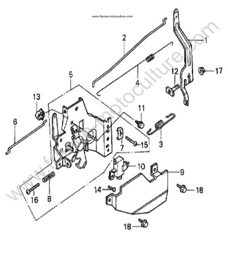 Regulateur HONDA HR216