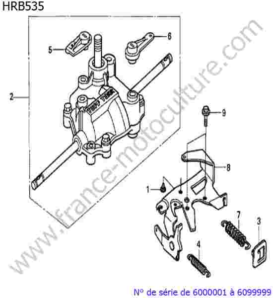 HONDA - HRB535 : Transmission
