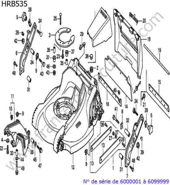 HONDA - HRB535 : Carter