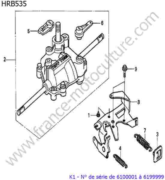 HONDA - HRB535K1 : Transmission
