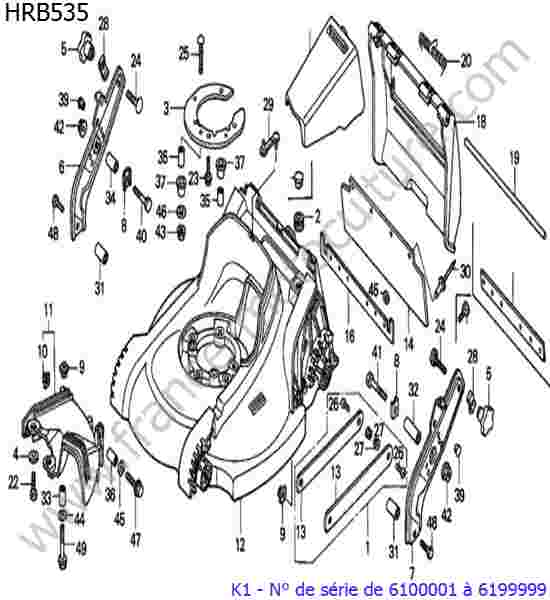 HONDA - HRB535K1 : Carter