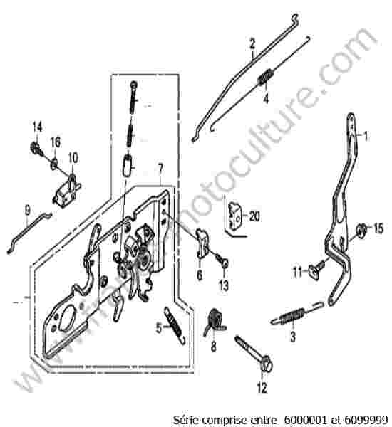 HONDA - HRB536 : Regulateur