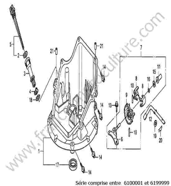 HONDA - HRB536C1 : Carter inferieur