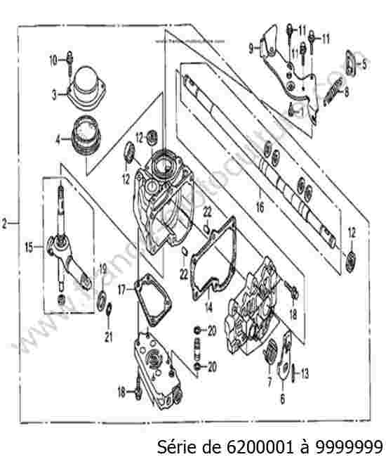 HONDA - HRB536C2 : Transmission HXE
