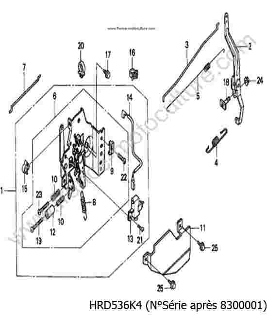 HONDA - HRD536K4 : Regulateur - K4