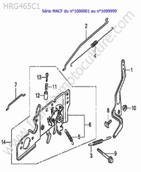 HONDA - HRG465C1 : Regulateur