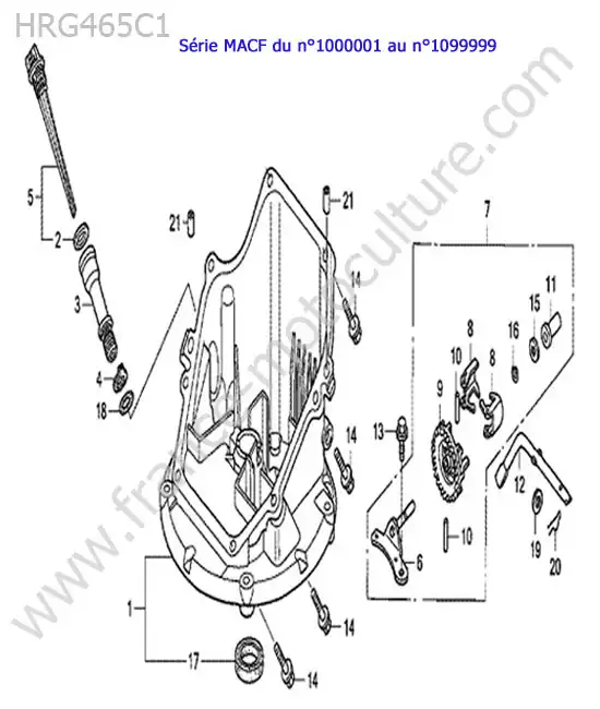 Carter huile HONDA HRG465C1