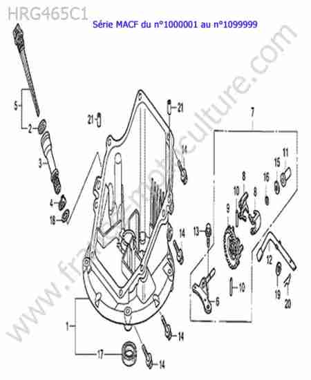 HONDA - HRG465C1 : Carter huile