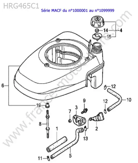 Reservoir HONDA HRG465C1