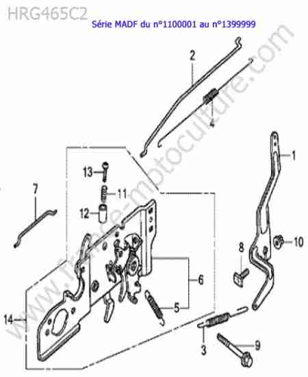 HONDA - HRG465C2 : Regulateur