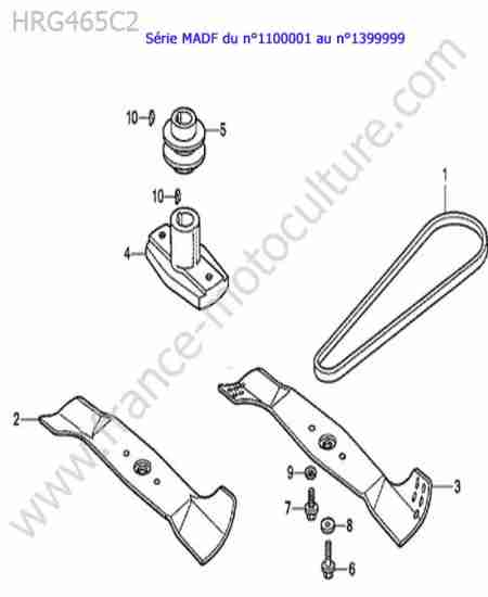 HONDA - HRG465C2 : Lame