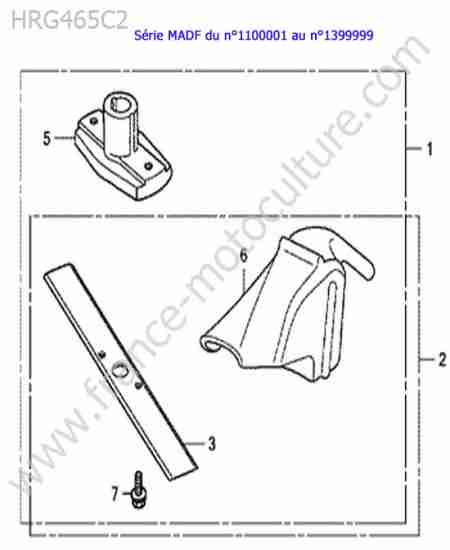 HONDA - HRG465C2 : Kit mulching
