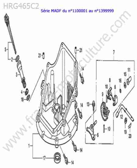 HONDA - HRG465C2 : Carter inferieur