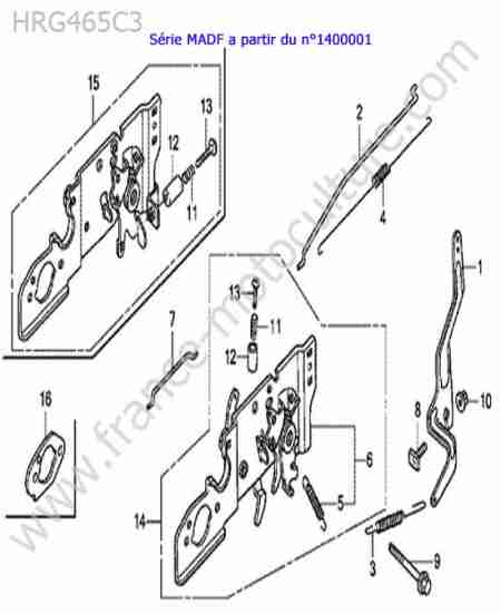 HONDA - HRG465C3 : Regulateur