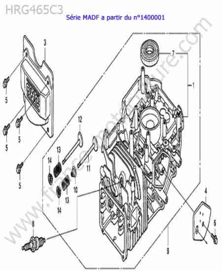 HONDA - HRG465C3 : Cylindre