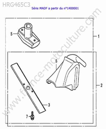 HONDA - HRG465C3 : Kit mulching