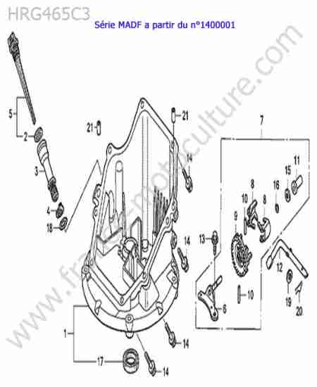 HONDA - HRG465C3 : Carter huile