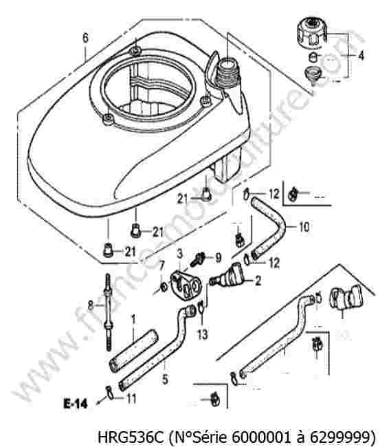 HONDA - HRG536C : Reservoir