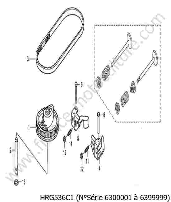 HONDA - HRG536C1 : Arbre came