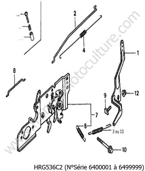 Regulateur HONDA HRG536C2