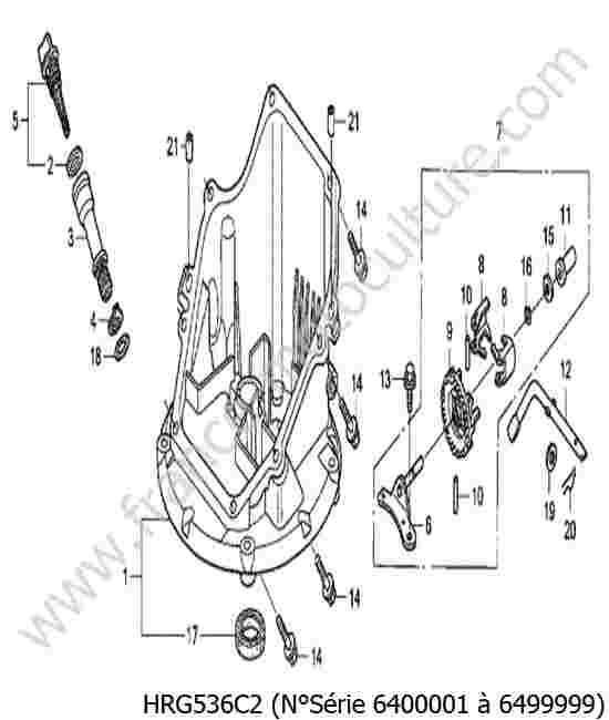 HONDA - HRG536C2 : Carter inferieur