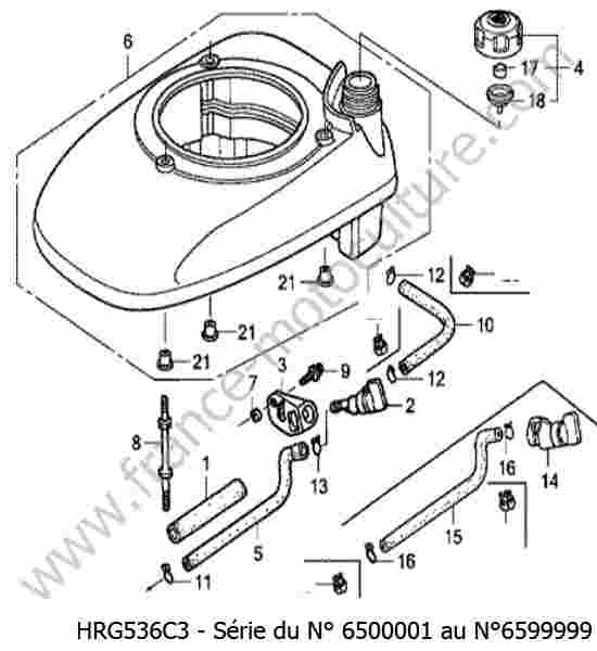 HONDA - HRG536C3 : Reservoir