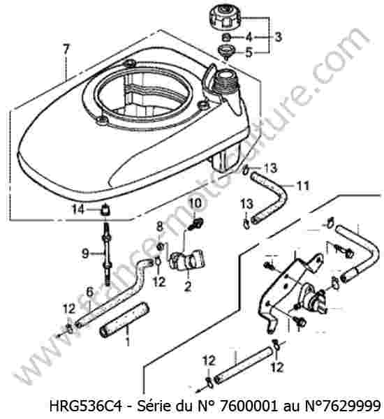 HONDA - HRG536C4 : Reservoir