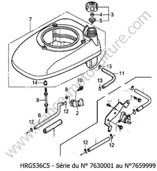 HONDA - HRG536C5 : Reservoir