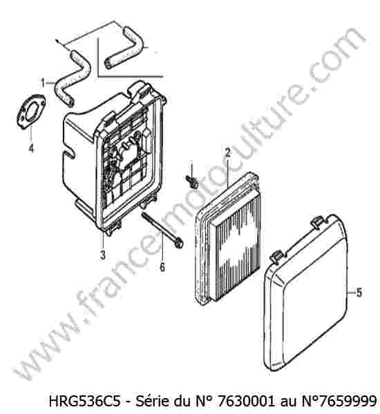 HONDA - HRG536C5 : Filtre air
