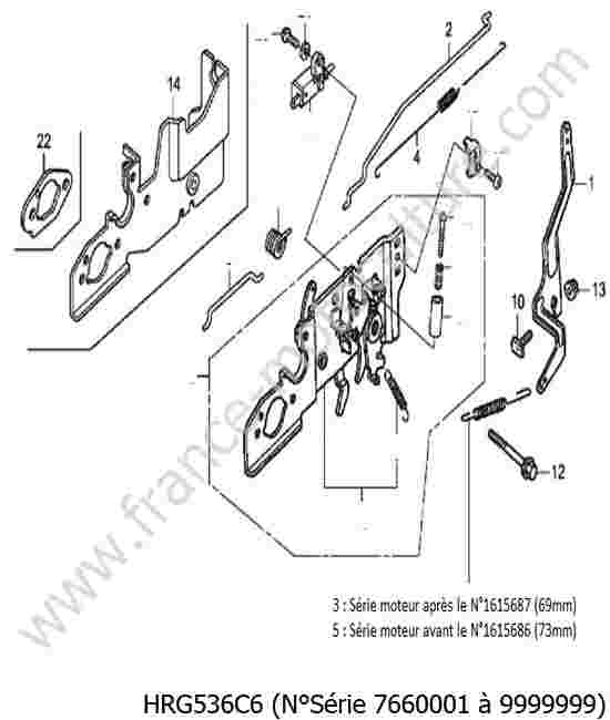 HONDA - HRG536C6 : Regulateur