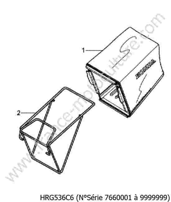 HONDA - HRG536C6 : Panier / filet
