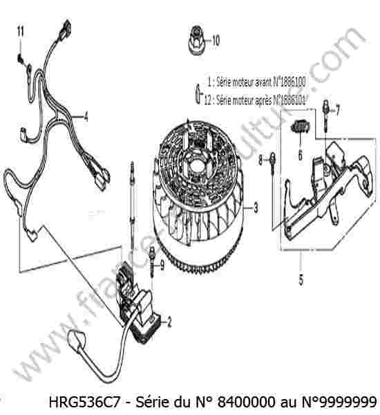 HONDA - HRG536C7 : Allumage 3