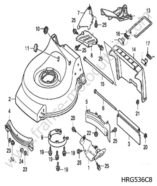 Carter lame 1 HONDA HRG536C8