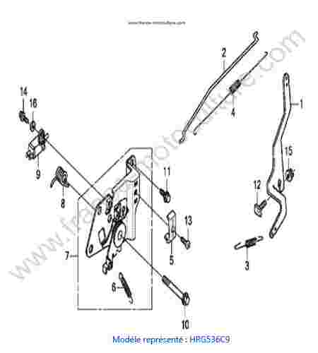 HONDA - HRG536C9 : Regulateur