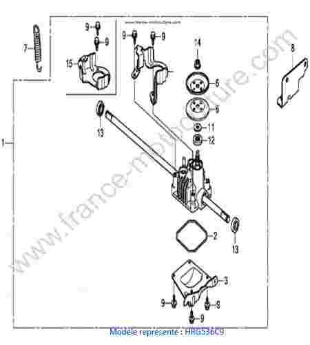 HONDA - HRG536C9 : Boite vitesse 2