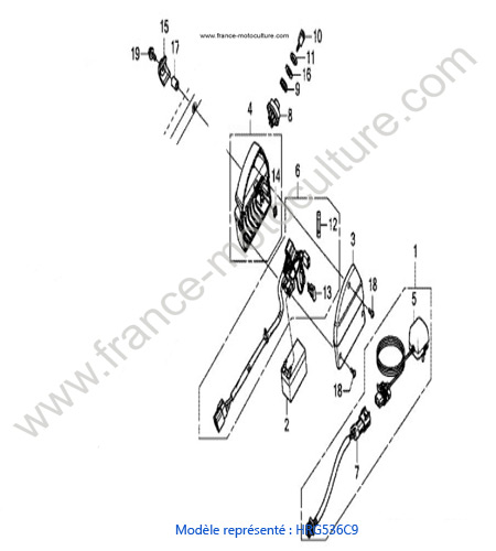 Batterie HONDA HRG536C9
