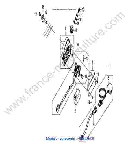 HONDA - HRG536C9 : Batterie