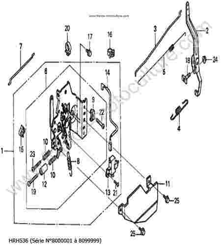 HONDA - HRH536 : Regulateur