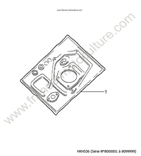 Pochette de joints HONDA HRH536