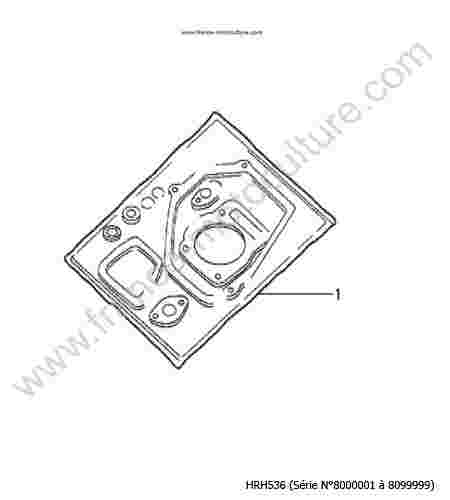 HONDA - HRH536 : Pochette de joints