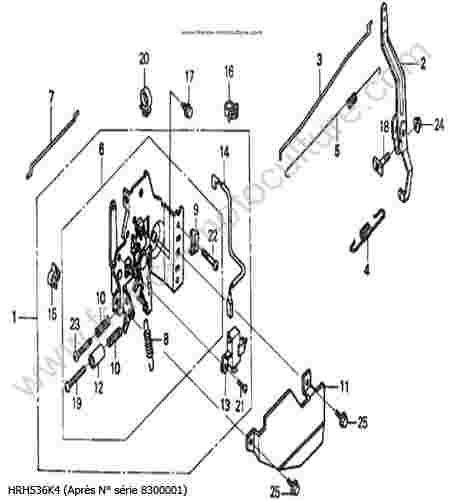 HONDA - HRH536K4 : Regulateur