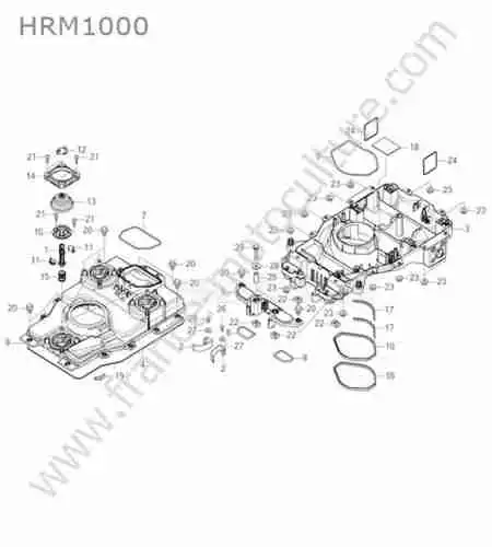 HONDA - HRM1000 : Chassis