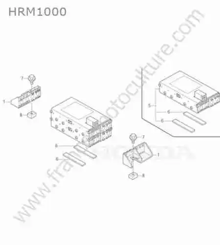 HONDA - HRM1000 : Batterie