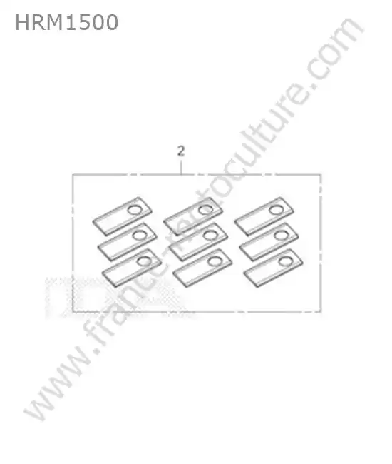 Accessoires HONDA HRM1500