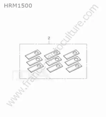 HONDA - HRM1500 : Accessoires