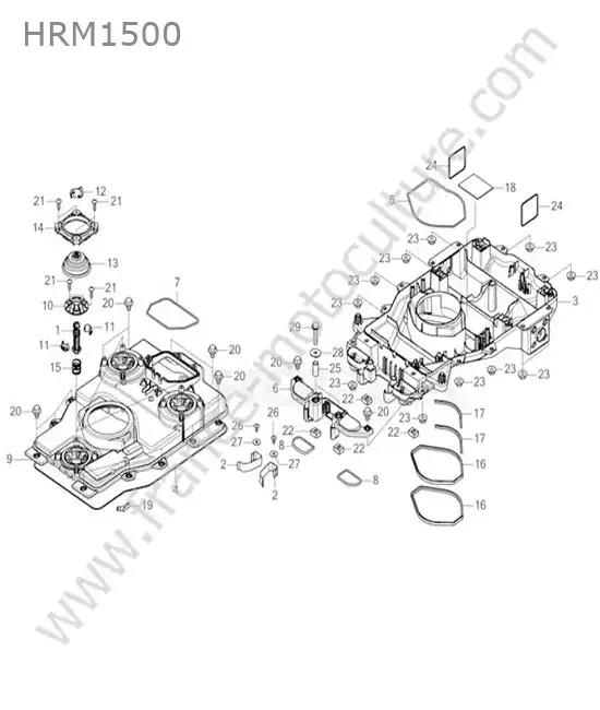 Chassis HONDA HRM1500