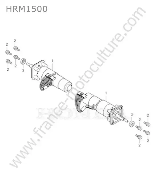 Moteur de roue HONDA HRM1500