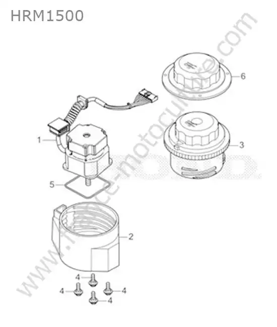 Moteur de coupe HONDA HRM1500