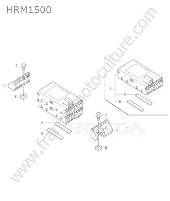 Batterie HONDA HRM1500